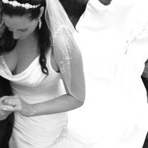 Maggie Sottero 'Zalia 4SW821' A-Line Wedding Gown, US12, White (includes veil)